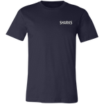L SHARKS WHITE T