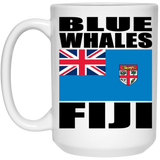 BLUE W FIJI MUG